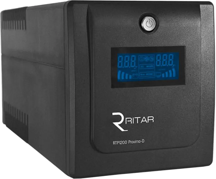 Источник бесперебойного питания Ritar RTP1200 (720W) Proxima-D (RTP1200D)