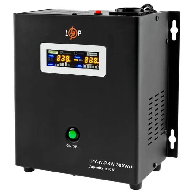 Источник бесперебойного питания LogicPower LPY- W - PSW-800VA+, 5А/10А (4143)