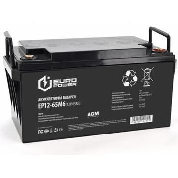 Акумуляторна батарея для ДБЖ Europower 12В 65Ач (EP12-65M6)