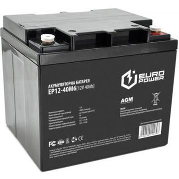 Акумуляторна батарея для ДБЖ Europower 12В 40Ач (EP12-40M6)