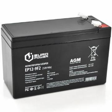 Акумуляторна батарея для ДБЖ Europower 12В 9Ач (EP12-9F2)