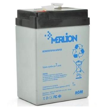 Аккумуляторная батарея для ИБП Merlion 4V-4.5Ah (GP445M1)