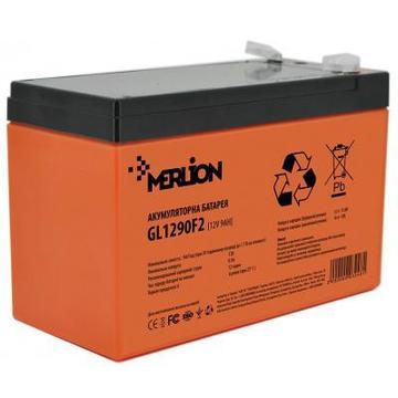 Акумуляторна батарея для ДБЖ Merlion 12V-9Ah GEL (GL1290F2 GEL)