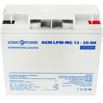 Акумуляторна батарея для ДБЖ LogicPower LPM MG 12В 20Ач (6556)