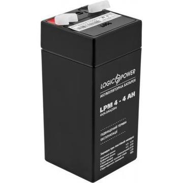 Акумуляторна батарея для ДБЖ LogicPower LPM 4В 4 Ач (4135)