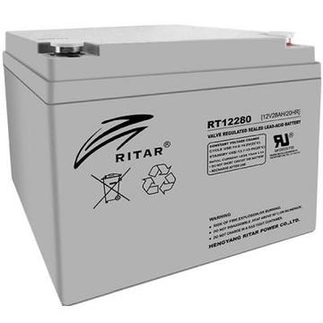 Акумуляторна батарея для ДБЖ Ritar AGM RT12280, 12V-28Ah (RT12280)