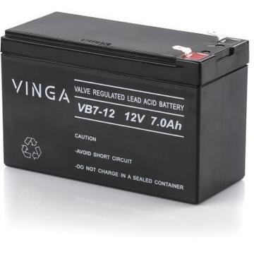 Аккумуляторная батарея для ИБП Vinga 12В 7 Ач (VB7-12)