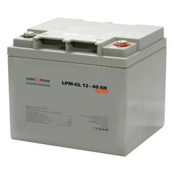 Акумуляторна батарея для ДБЖ LogicPower LPM-GL 12В 40Ач (4154)