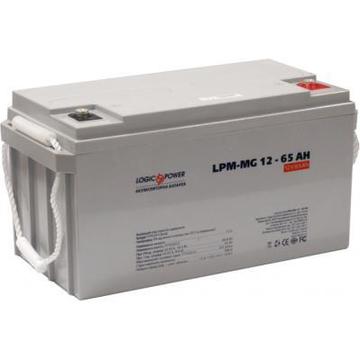 Акумуляторна батарея для ДБЖ LogicPower LPM MG 12В 65Ач (3872)