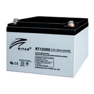 Акумуляторна батарея для ДБЖ Ritar AGM RT12260, 12V-26Ah (RT12260)