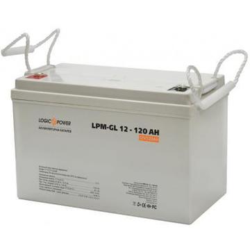 Акумуляторна батарея для ДБЖ LogicPower LPM 12В 120Ач (3870)
