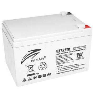 Акумуляторна батарея для ДБЖ Ritar AGM RT12120, 12V-12Ah (RT12120)
