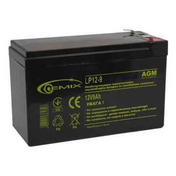 Аккумуляторная батарея для ИБП GEMIX 12В 9 Ач (LP12-9)