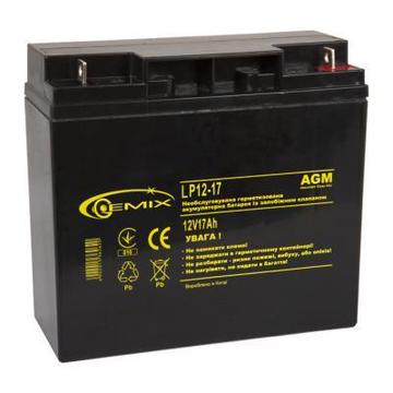Аккумуляторная батарея для ИБП GEMIX 12В 17 Ач (LP12-17)