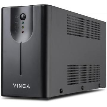 Блок безперебійного живлення Vinga LED 800VA metal case with USB (VPE-800MU)