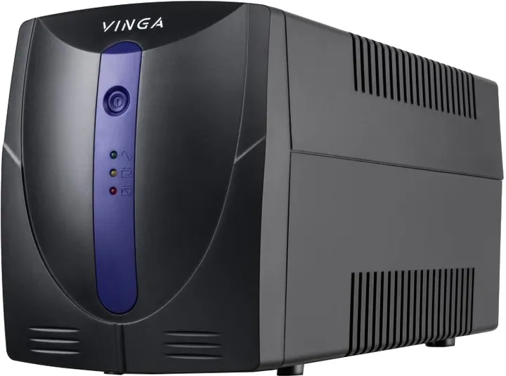 Источник бесперебойного питания Vinga LED 800VA plastic case with USB (VPE-800PU)