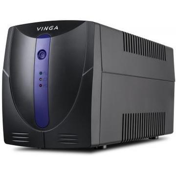 Блок безперебійного живлення Vinga LED 800VA plastic case with USB (VPE-800PU)