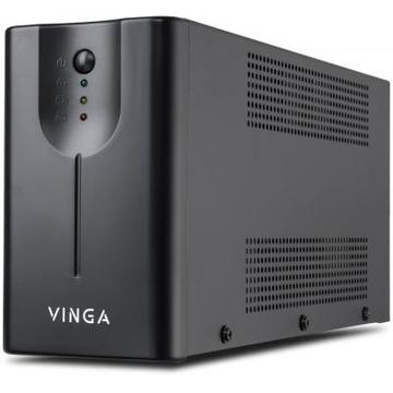 Блок безперебійного живлення Vinga LED 1500VA metal case (VPE-1500M)