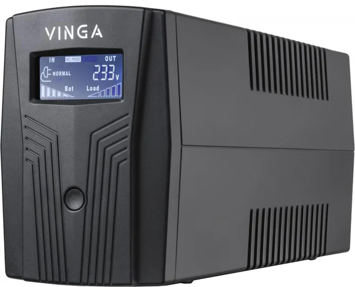 Источник бесперебойного питания Vinga LCD 1500VA plastic case (VPC-1500P)