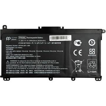 Акумулятор для ноутбука HP Pavilion 15-CD (TF03XL) 11.55V 41.9Wh PowerPlant (NB461394)