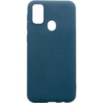 Чохол для смартфона DENGOS Carbon Samsung Galaxy M31, blue (DG-TPU-CRBN-59) (DG-TPU-CRBN-59)