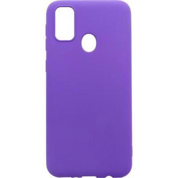 Чехол для смартфона DENGOS Carbon Samsung Galaxy M30s, violet (DG-TPU-CRBN-12) (DG-TPU-CRBN-12)