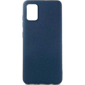Чехол для смартфона DENGOS Carbon Samsung Galaxy A51, blue (DG-TPU-CRBN-50) (DG-TPU-CRBN-50)