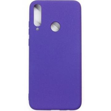 Чохол для смартфона DENGOS Carbon Huawei Y6p, violet (DG-TPU-CRBN-79) (DG-TPU-CRBN-79)