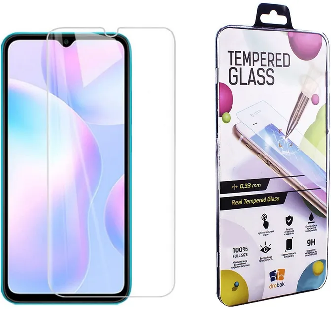 Защитное стекло Drobak Xiaomi Redmi 9A Tempered glass (222252) (222252)