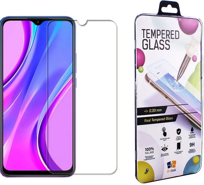 Захисне скло Drobak Xiaomi Redmi 9 Tempered glass (222251) (222251)