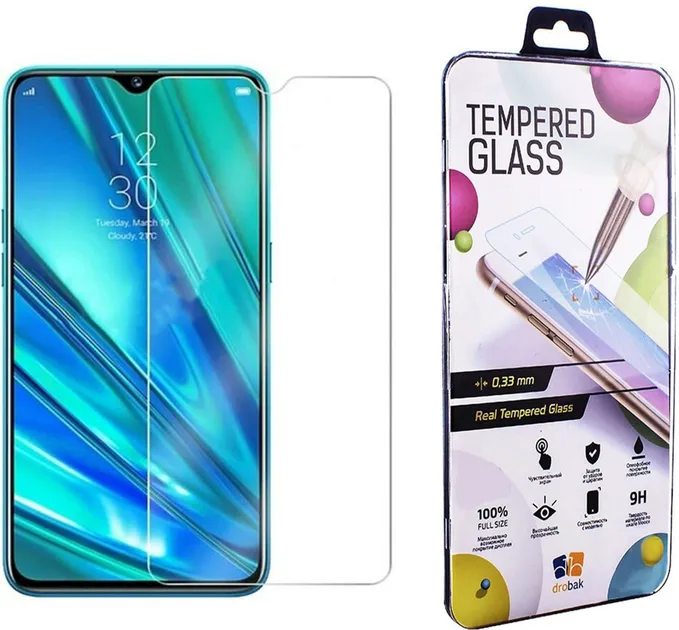 Захисне скло Drobak Realme X2 Pro Tempered glass (222244) (222244)