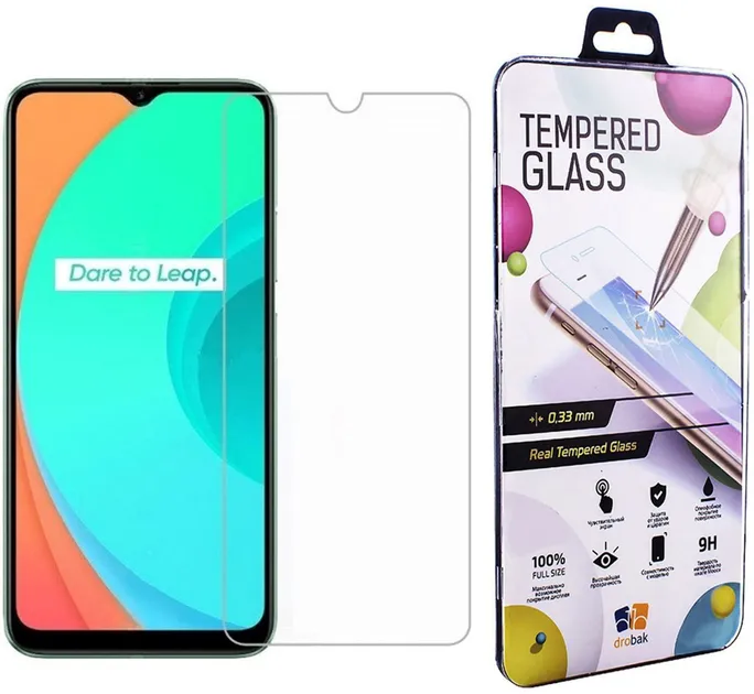 Защитное стекло Drobak Realme C11 Tempered glass (222241) (222241)