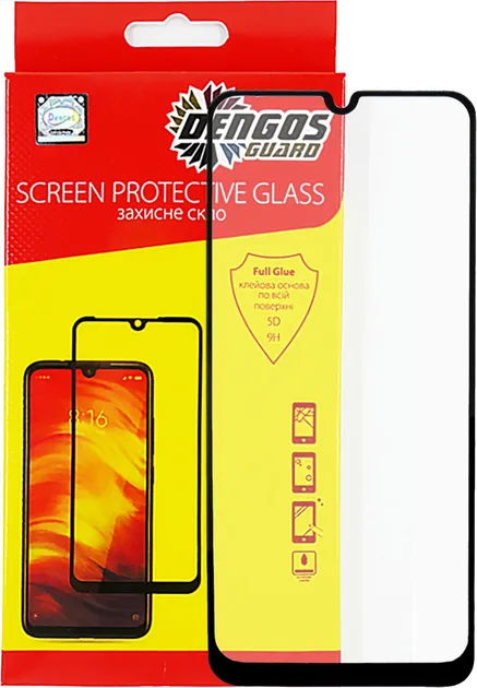 Захисне скло DENGOS Full Glue Samsung Galaxy M21 (TGFG-110) (TGFG-110)