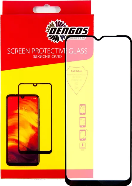 Захисне скло DENGOS Full Glue OPPO A9 2020 (TGFG-70) (TGFG-70)