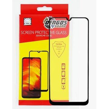 Защитное стекло и пленка  DENGOS Full Glue для Samsung Galaxy A20s (black) (TGFG-79)