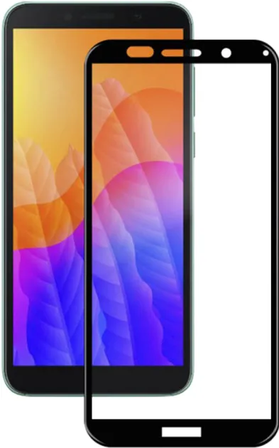 Захисне скло Drobak Huawei Y5p (Black) (121285) (121285)