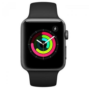 Смарт-часы Apple Watch Series 3 GPS 42mm Space Gray Aluminum Case with Black Sport Band (MQL12/MTF32)
