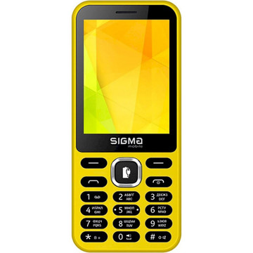 Мобильный телефон Sigma X-style 31 Power Yellow