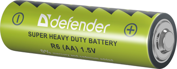 Батарейка Defender AA (LR6)