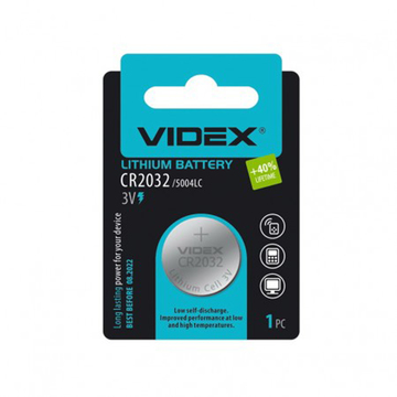 Батарейка Videx CR2032 Blister/1pcs