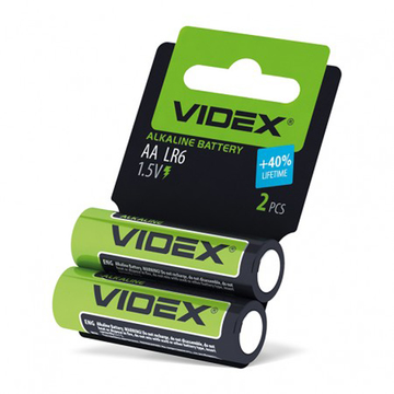 Батарейка Videx LR6AA Blister/2pcs