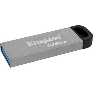 Флеш пам'ять USB Kingston DT Kyson 128GB USB 3.2Silver/Black (DTKN/128GB)