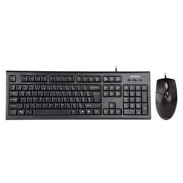 Комплект (клавіатура і мишка) A4Tech KRS-8572 Black USB