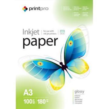 Бумага PrintPro 180г/м2 A3 100л. (PGE180100A3)