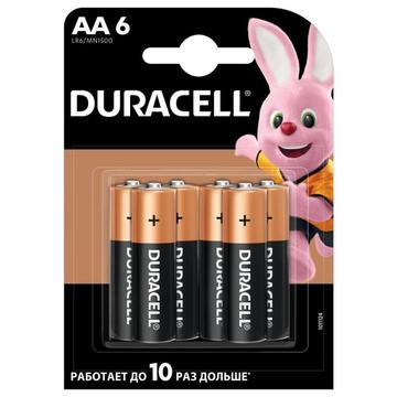 Батарейка Duracell Basic AAA/LR03 BL 6шт