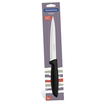 Кухонный нож Tramontina PLENUS Black нож раздел. 152мм инд.блистер (23424/106)