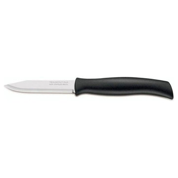 Кухонний ніж Tramontina ATHUS Black нож д/овощей 76мм - 12шт коробка (23080/003)