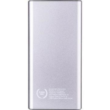 Зовнішній акумулятор Gelius Pro Edge GP-PB10-013 10000mAh Silver (00000078420)