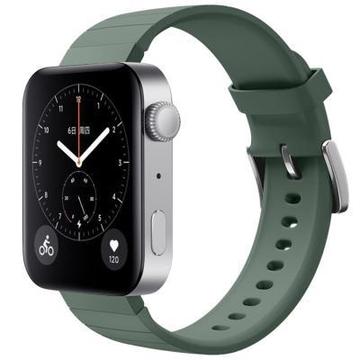 Ремінець для фітнес браслета BeCover Silicone для Xiaomi Mi Watch Pine Green (704517)