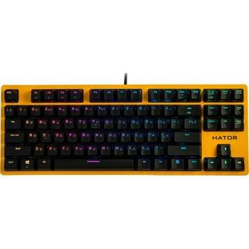 Игровая клавиатура Hator Rockfall EVO TKL Kailh Optical Yellow (HTK-632)